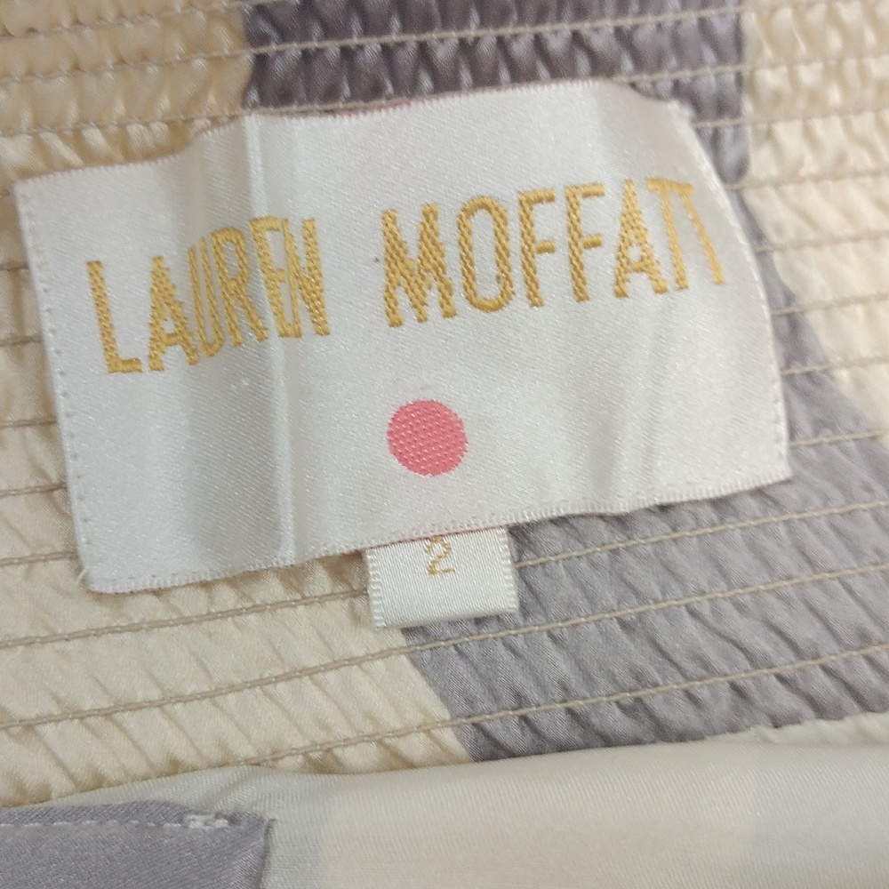 Lauren Moffatt Silk Skirt With Studs - Picture 3 of 9